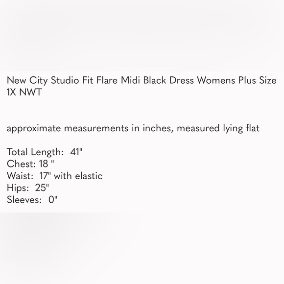 New City Studio Fit Flare Midi Dress - Picture 8 of 8